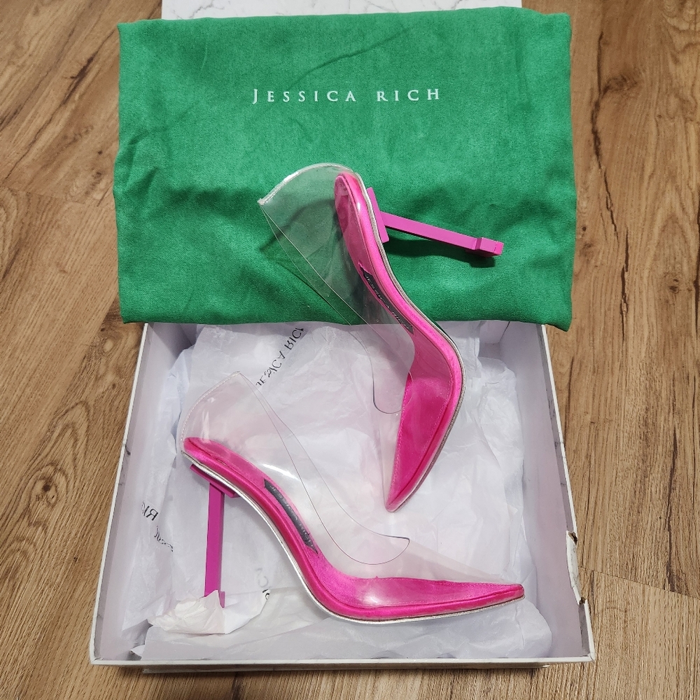 Jessica Rich So Fancy Stiletto 120mm, Size 36/6 Pink, NIB Women's Heels
